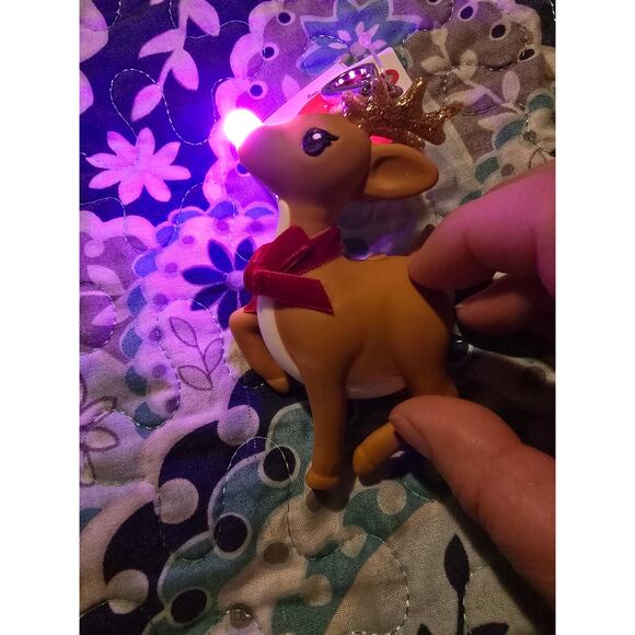 Brand New Bath & Body Works Rudolph Reindeer Light-Up‎ Bac Holder - Picture 3 of 3